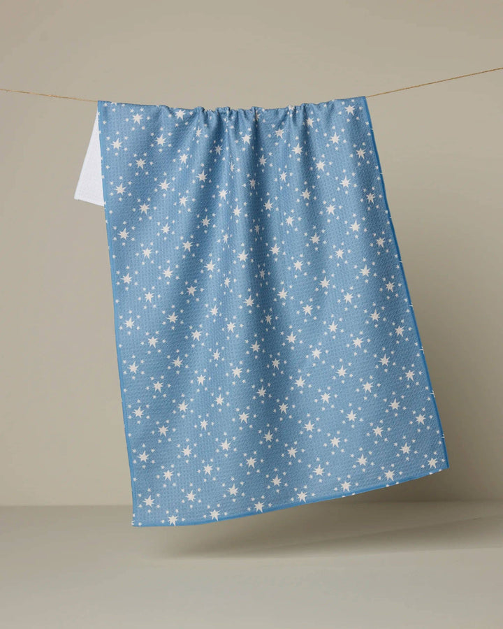Freedom Blue Tea Towel