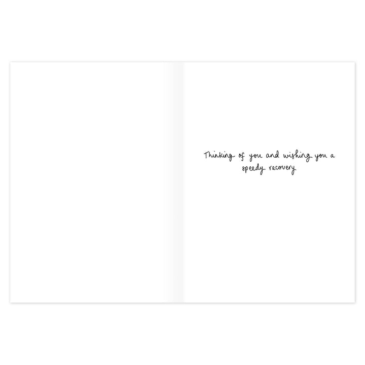 Dog & Bunny Get Well Card