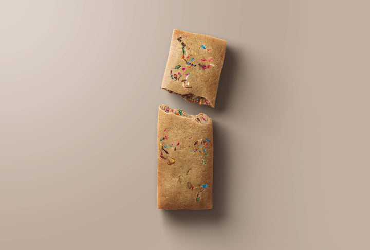 Birthday Cake Chocolate Chip Protein Bar