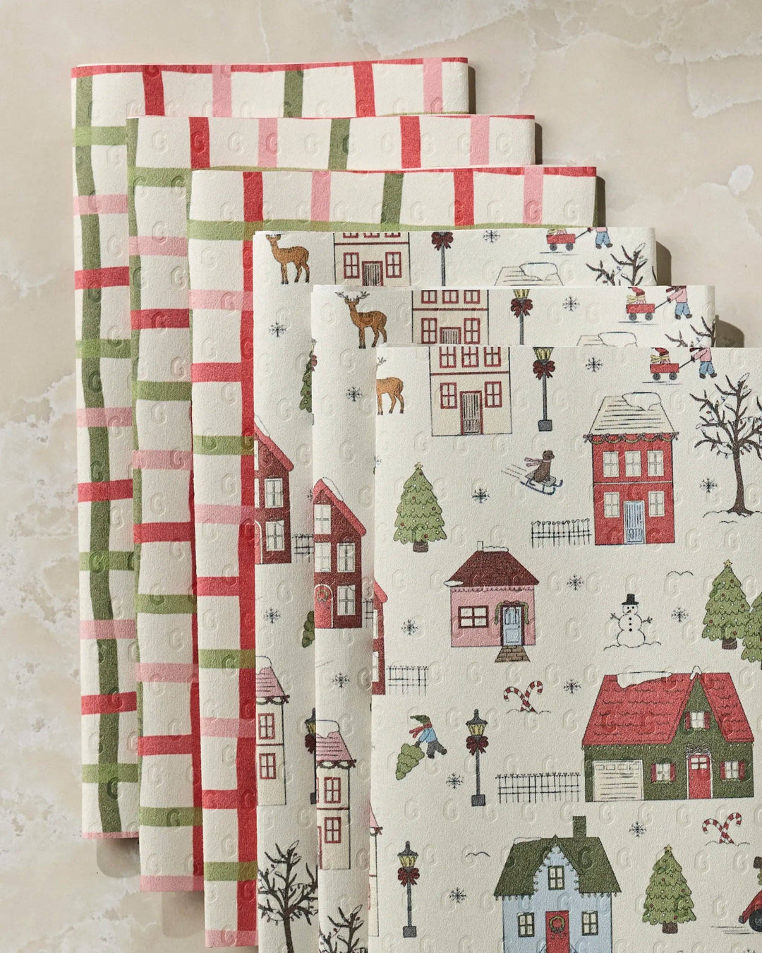 Winter Village Not Paper Towel - Holiday 2026