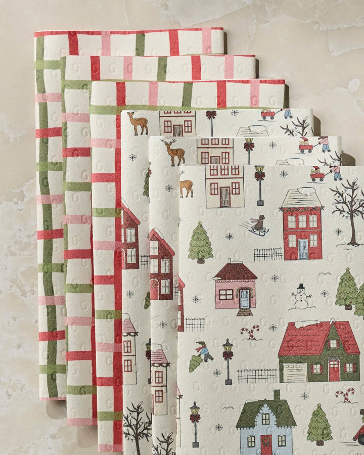 Winter Village Not Paper Towel - Holiday 2026