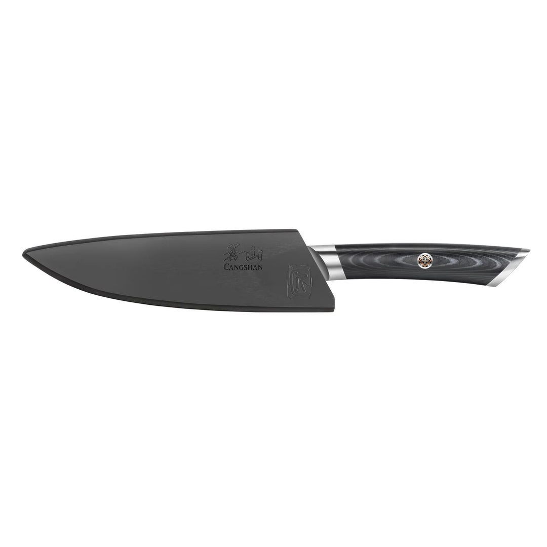 Kuro Series 5" Serrated Utility Knife with Sheath