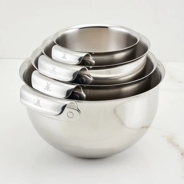 Provisions: 4-Piece Stainless Steel Mixing Bowl Set