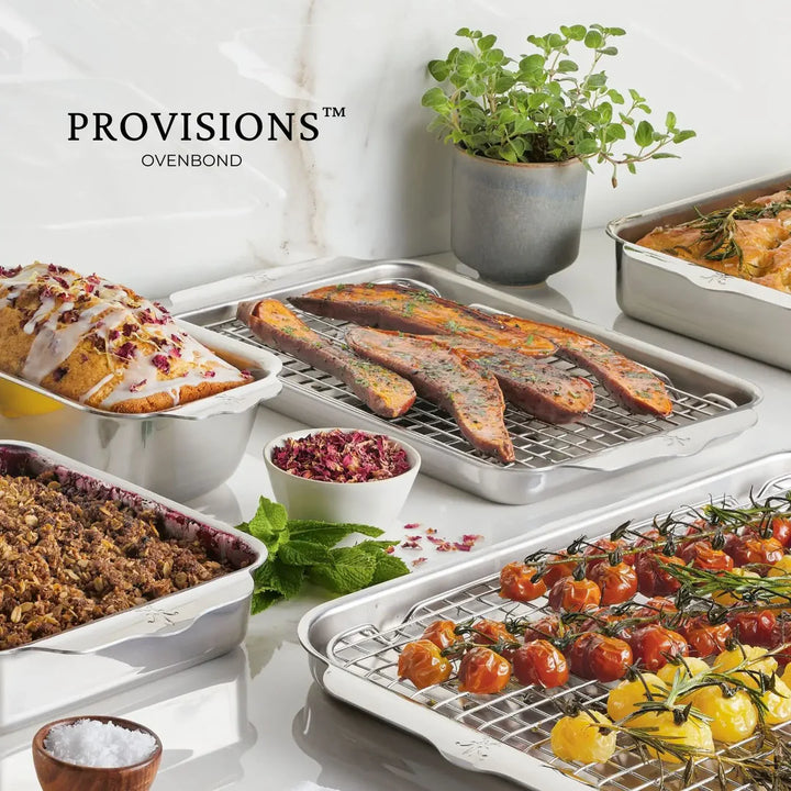 Provisions Ovenbond: Tri-ply Medium Sheet Pan with Rack