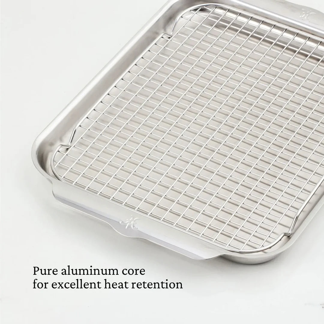 Provisions Ovenbond: Tri-ply Medium Sheet Pan with Rack