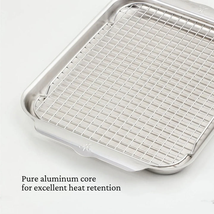 Provisions Ovenbond: Tri-ply Medium Sheet Pan with Rack