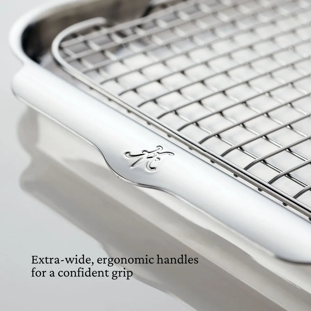 Provisions Ovenbond: Tri-ply Medium Sheet Pan with Rack