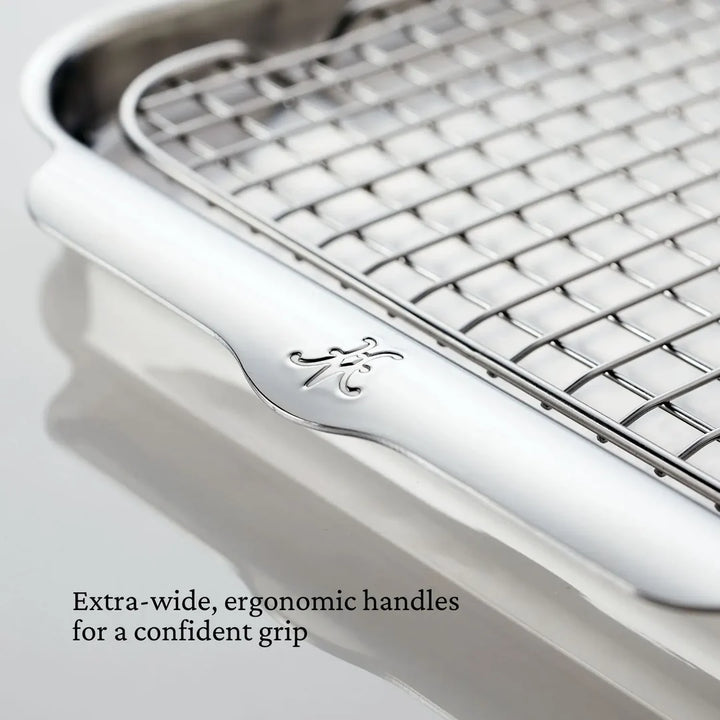 Provisions Ovenbond: Tri-ply Medium Sheet Pan with Rack