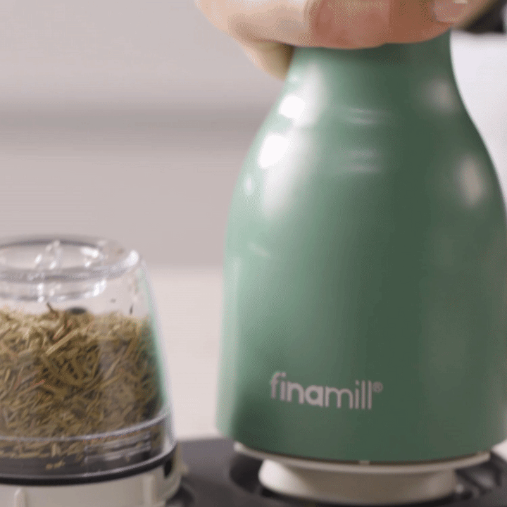 FinaMill Classic Battery Spice Grinder - 1 Everyday Pod, 1 Pepper Pod
