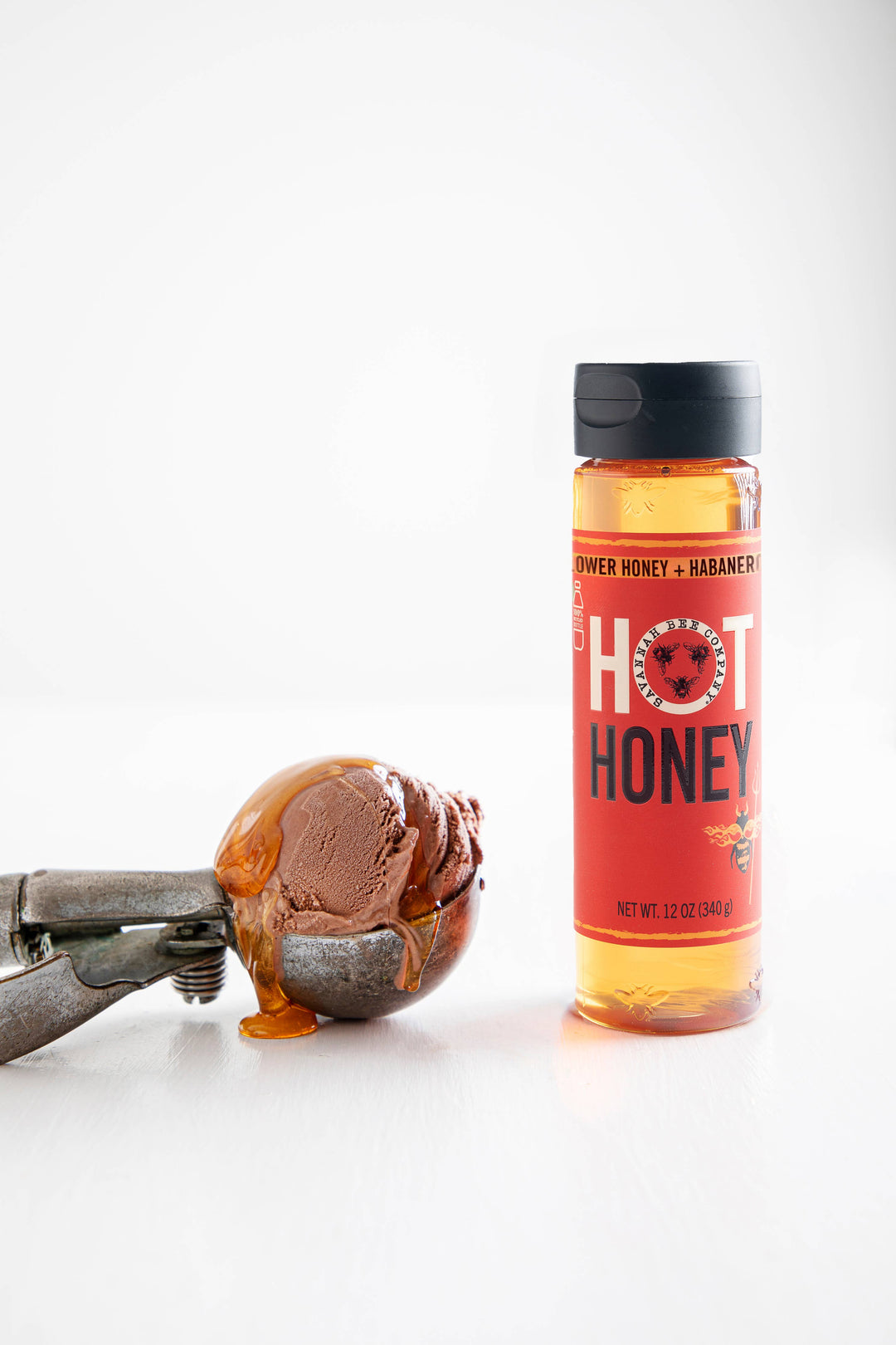 Hot Honey Plastic Squeeze Bottle, 12oz