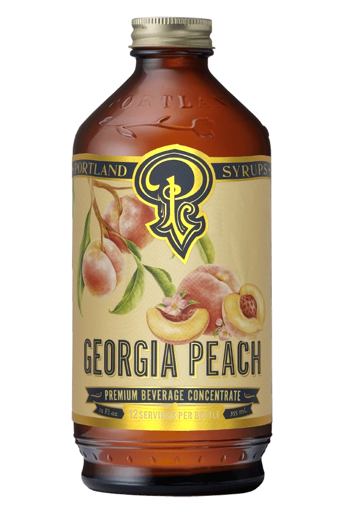 Georgia Peach Syrup, 12oz