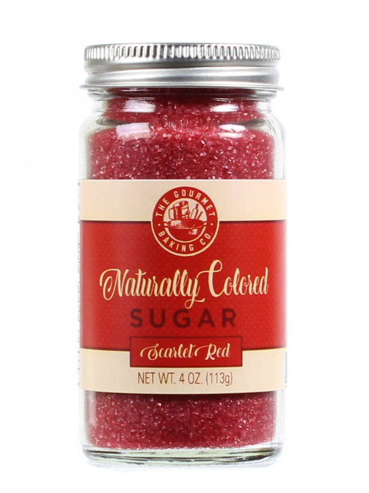 Naturally Colored Red Scarlet Sugar 4oz