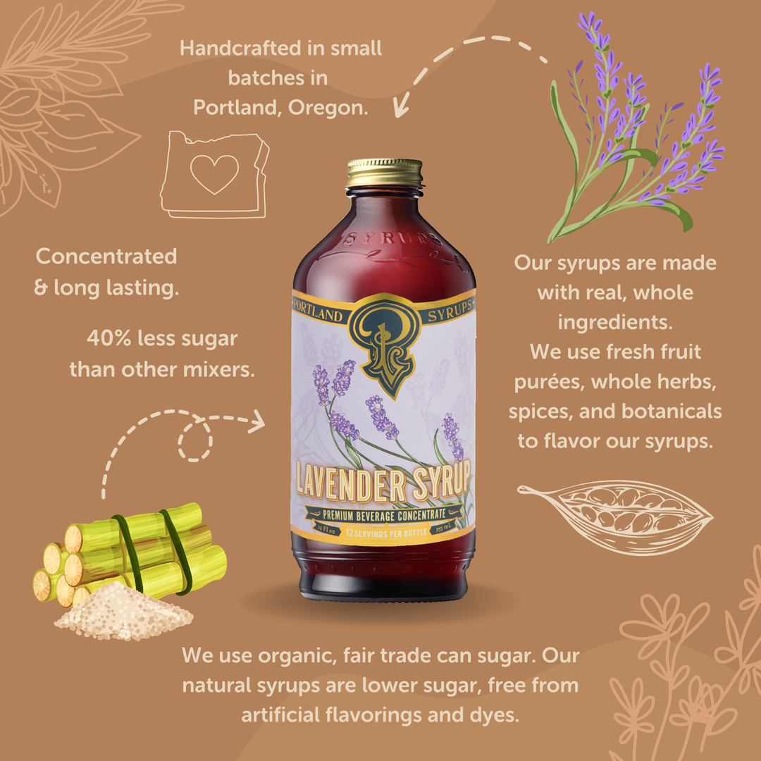 Lavender Syrup, 12oz