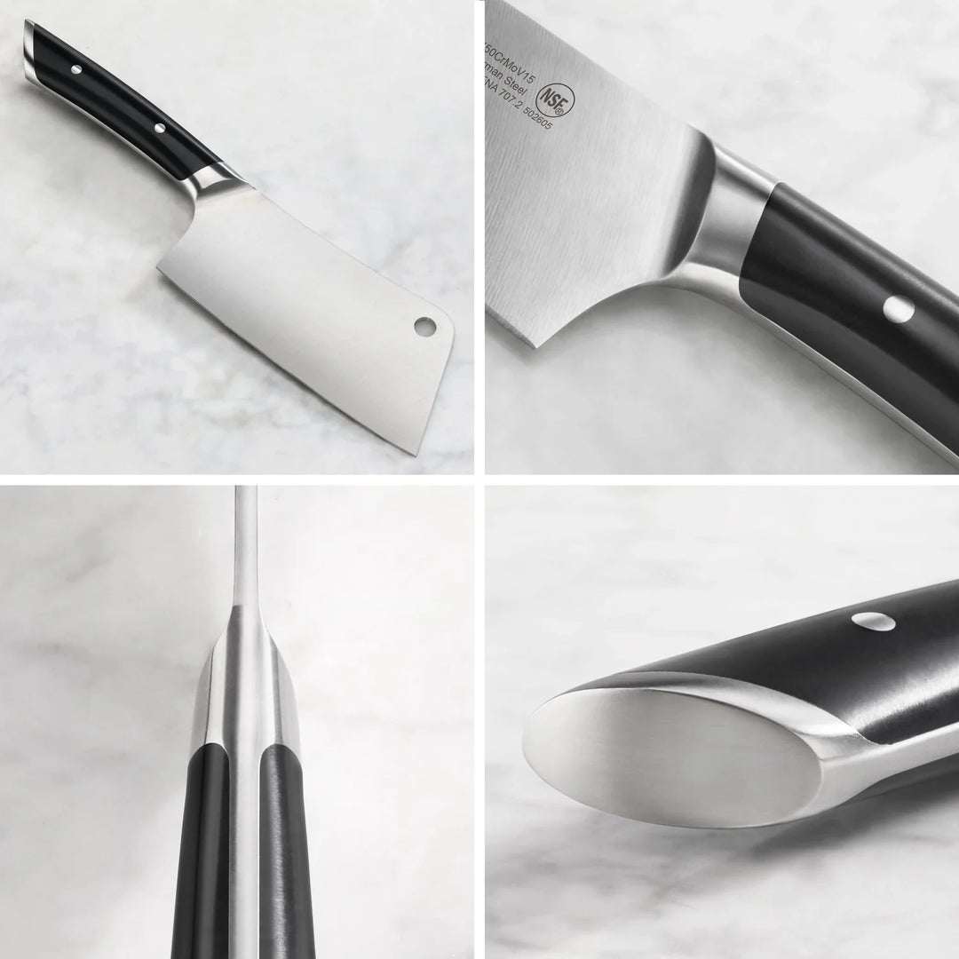 Helena Series 6" Meat Cleaver with Sheath