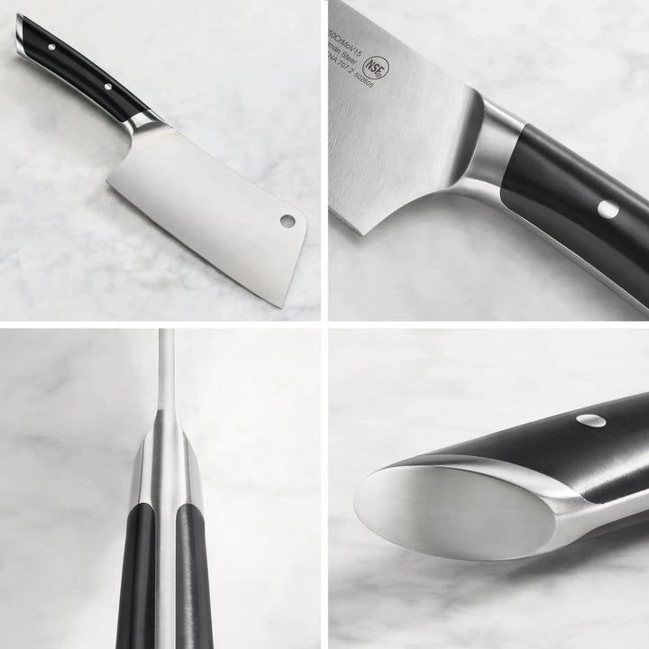 Helena Series 6" Meat Cleaver with Sheath