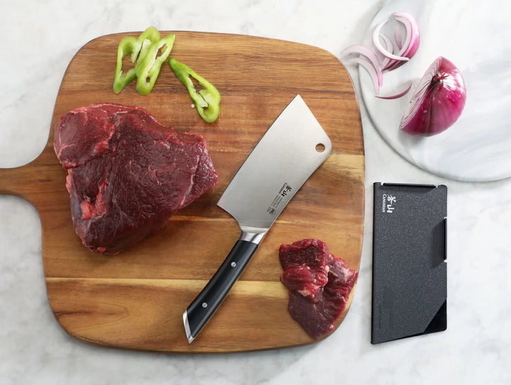 Helena Series 6" Meat Cleaver with Sheath