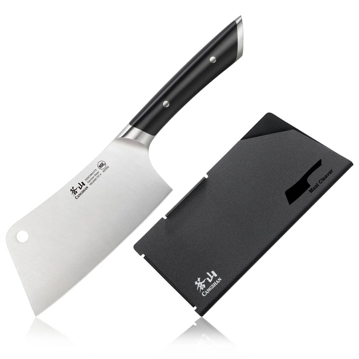 Helena Series 6" Meat Cleaver with Sheath
