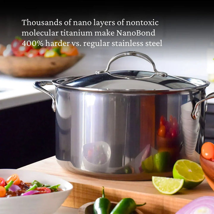 Nanobond: 8-Quart Titanium Stockpot
