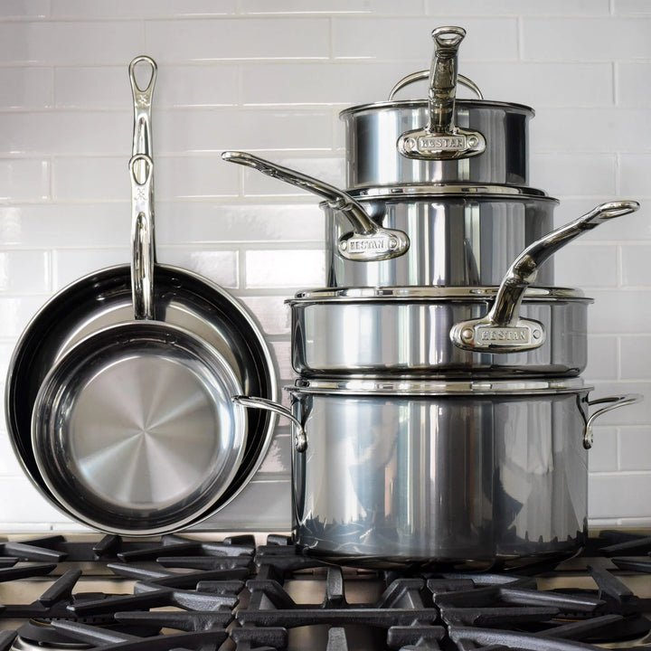 Nanobond: 10-Piece Titanium Ultimate Cookware Set