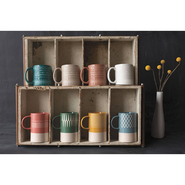 Danica Heirloom Jade Etch Mug 14oz