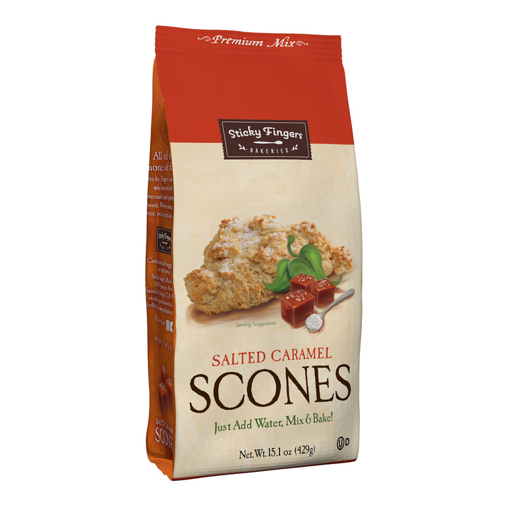 Salted Caramel Scones