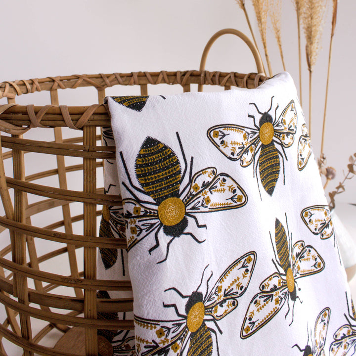 Bee Tea Towel