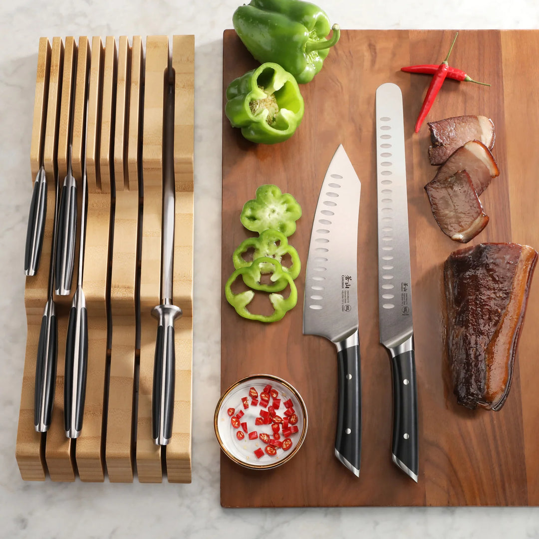 Helena 8-Piece BBQ In-Drawer Knife Set