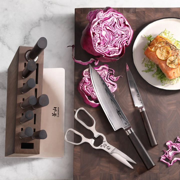 Haku Series 12-Piece Hua Knife Block Set