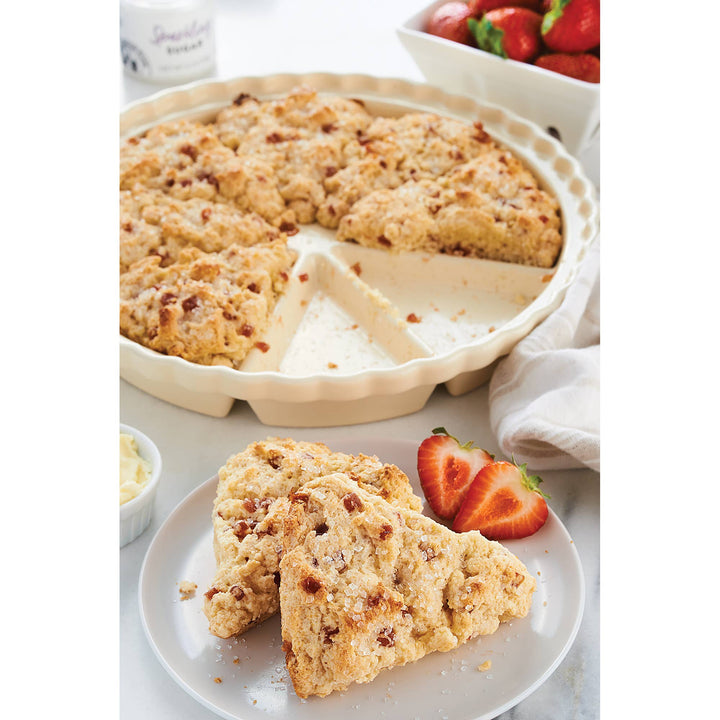 King Arthur Baking Company Ceramic Scone Pan, 8 Count