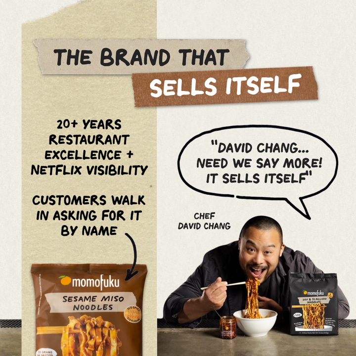 Momofuku Sesame Miso Noodles