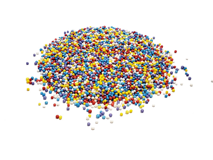 Naturally Colored Rainbow Nonpareils 3.9oz