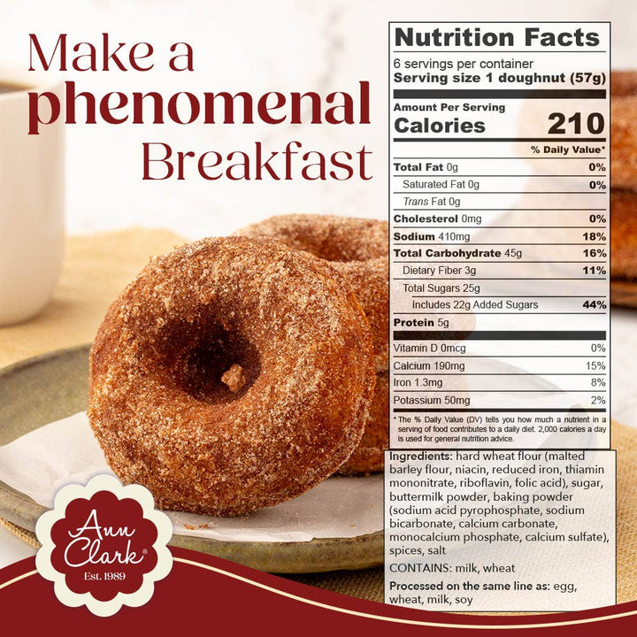 Cinnamon Sugar Doughnut Mix, 12 oz