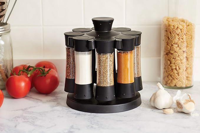 Rsvp revolving best sale spice rack set