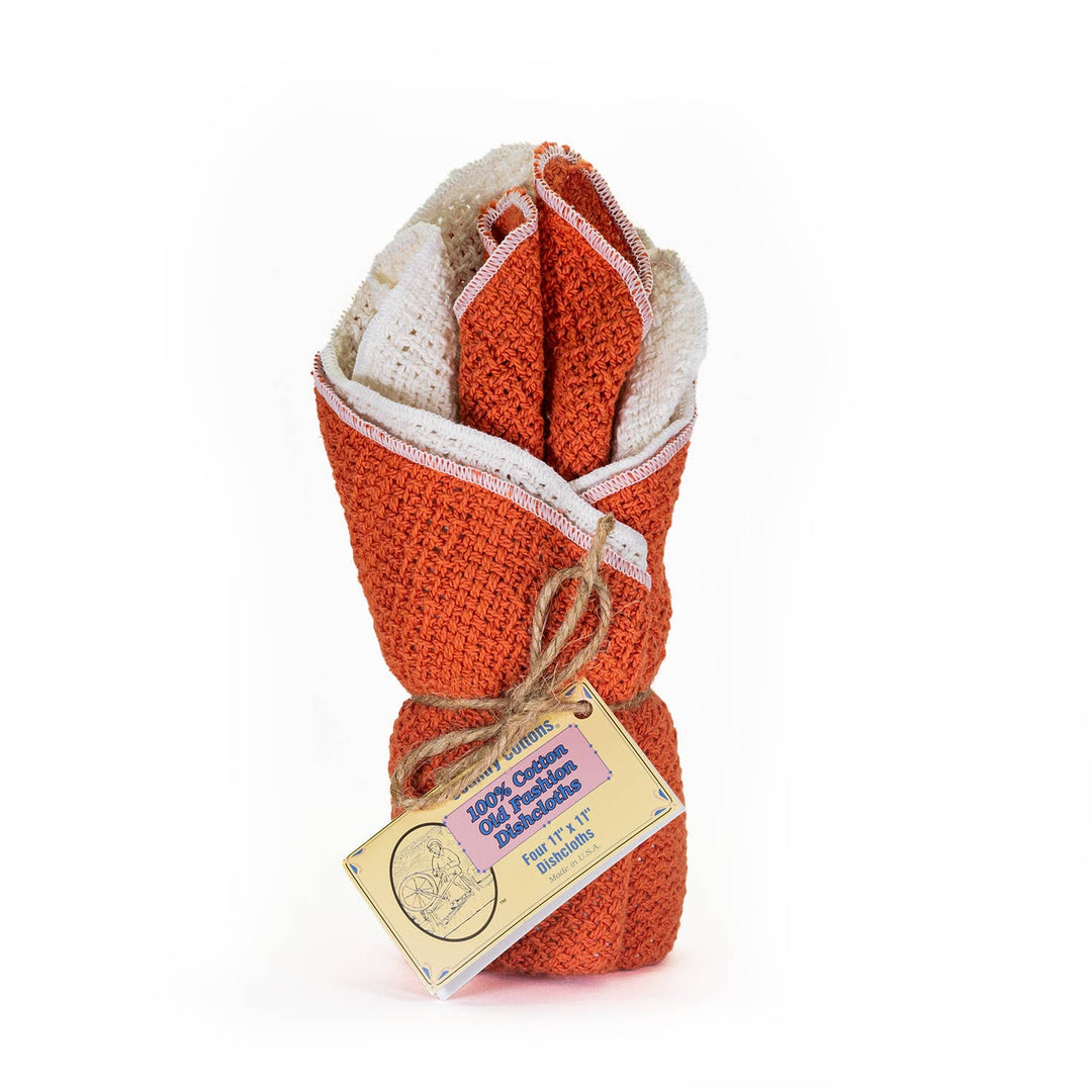 Country Cottons Dishcloths, Set of 4