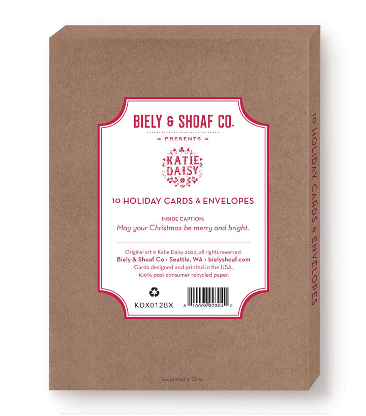 Oh Christmas Tree Boxed Holiday Cards - Set of 10