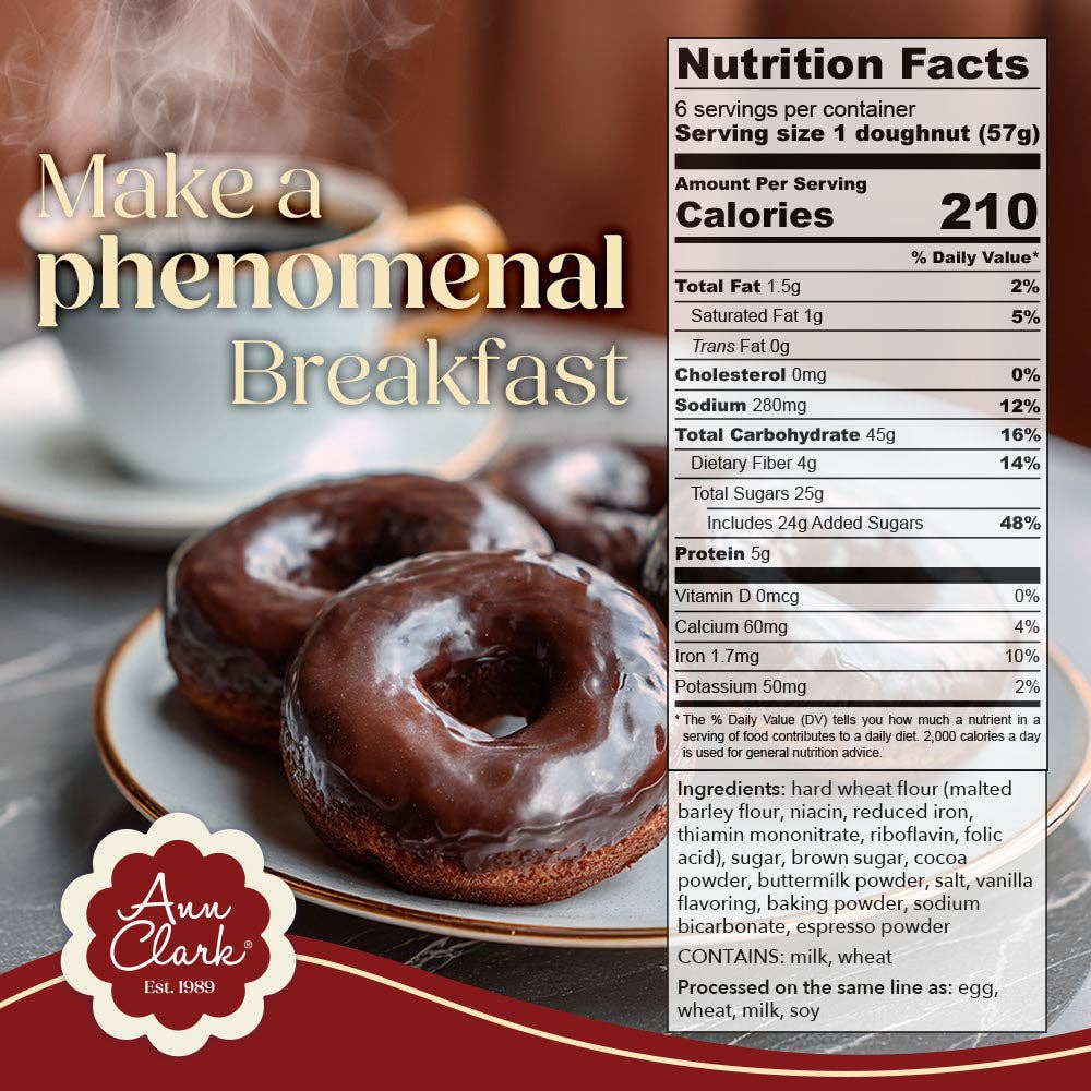 Ann Clark Chocolate Doughnut Mix