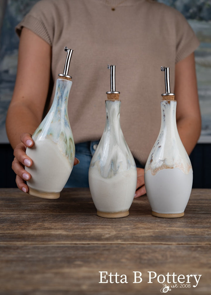 Etta B Pottery Oil Bottle