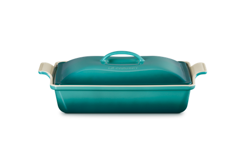 Le Creuset Heritage Rectangular Covered Casserole, 4qt
