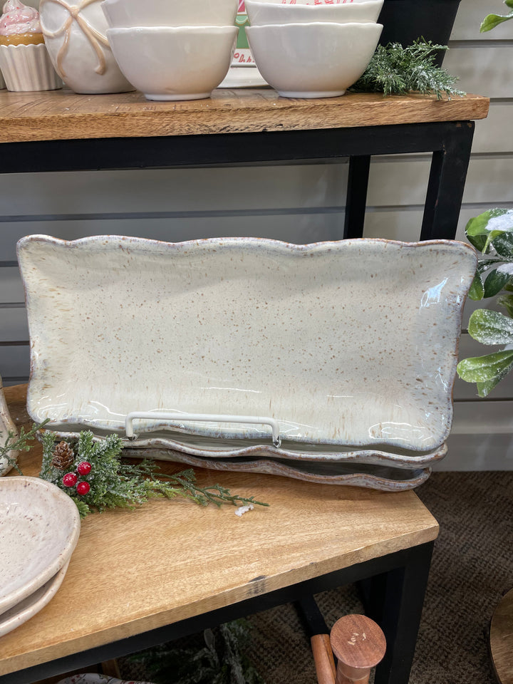 Etta B Pottery Appetizer Tray