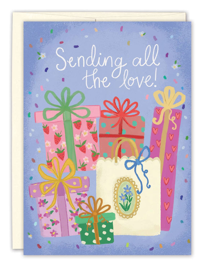 Sending All The Love Birthday Card