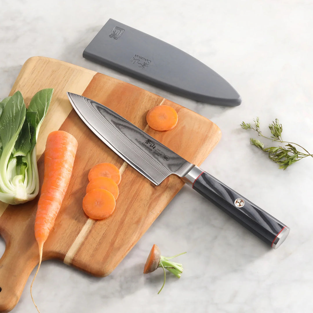 Yari Series 6" Chef's Knife with Sheath