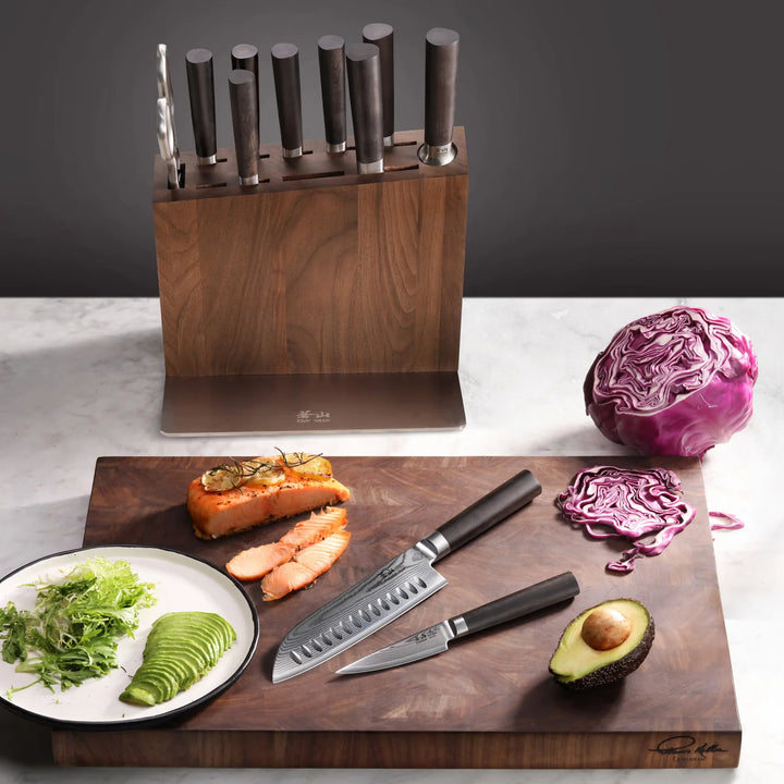 Haku Series 12-Piece Hua Knife Block Set