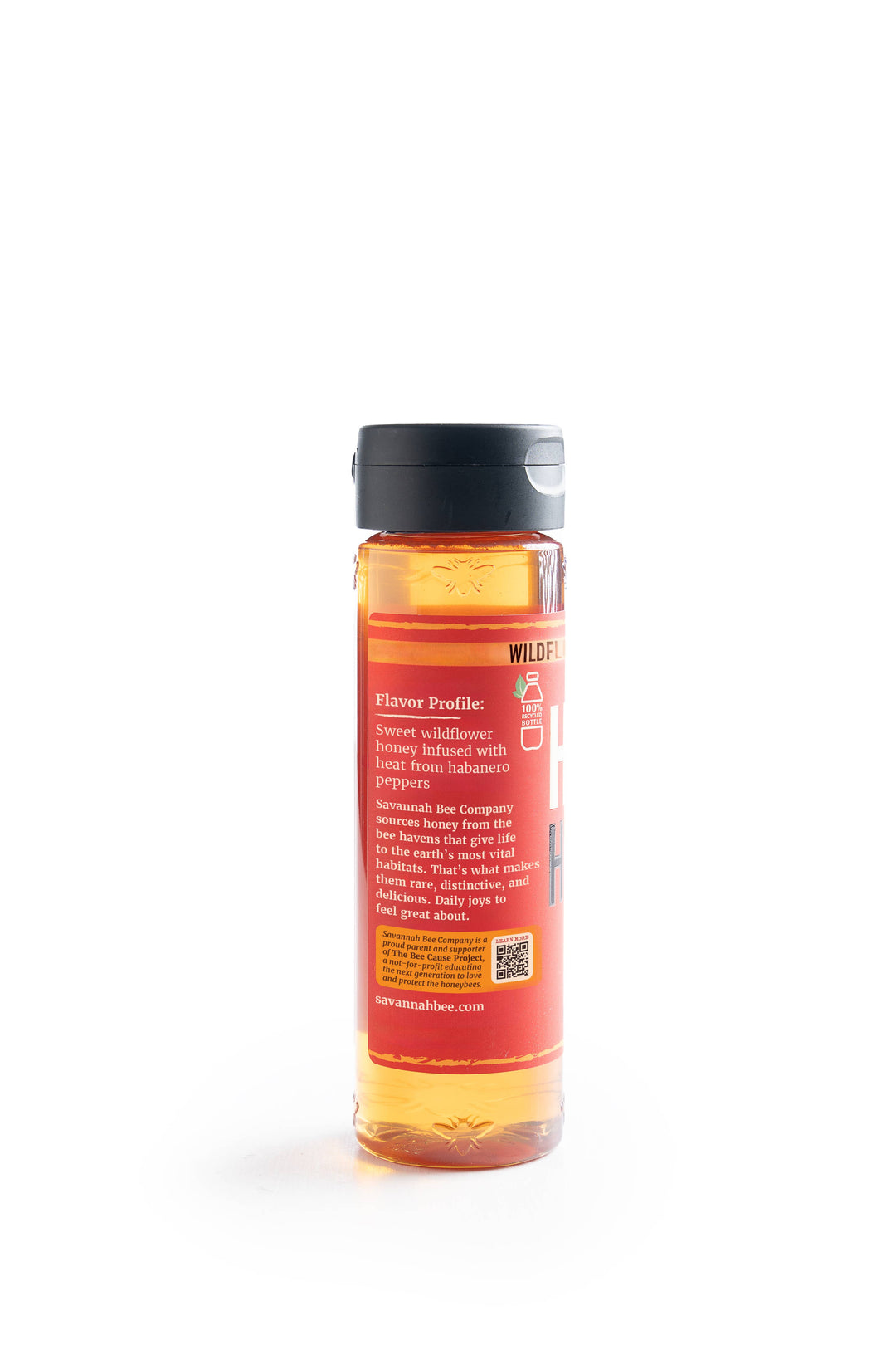 Hot Honey Plastic Squeeze Bottle, 12oz