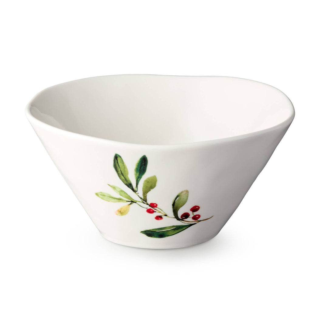 Holly and Vines Ice Cream Bowl