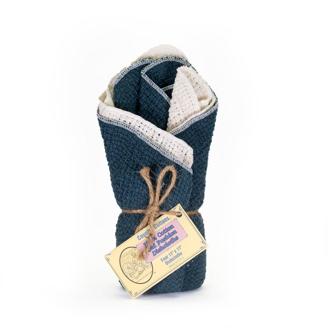 Country Cottons Dishcloths, Set of 4