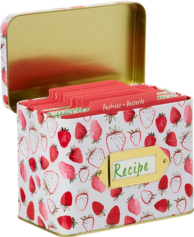 Strawberry Fields Recipe Box