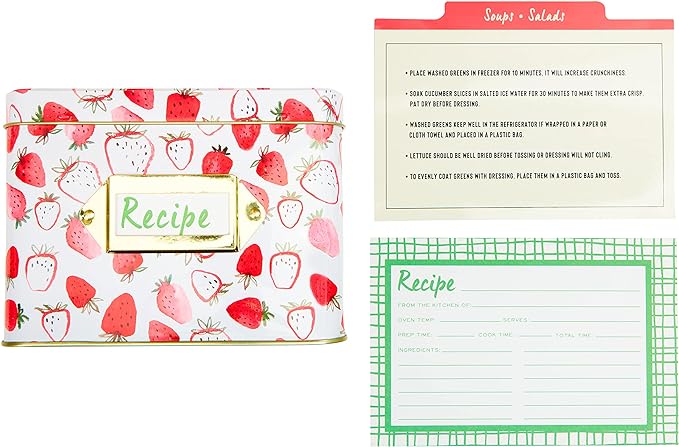 Strawberry Fields Recipe Box