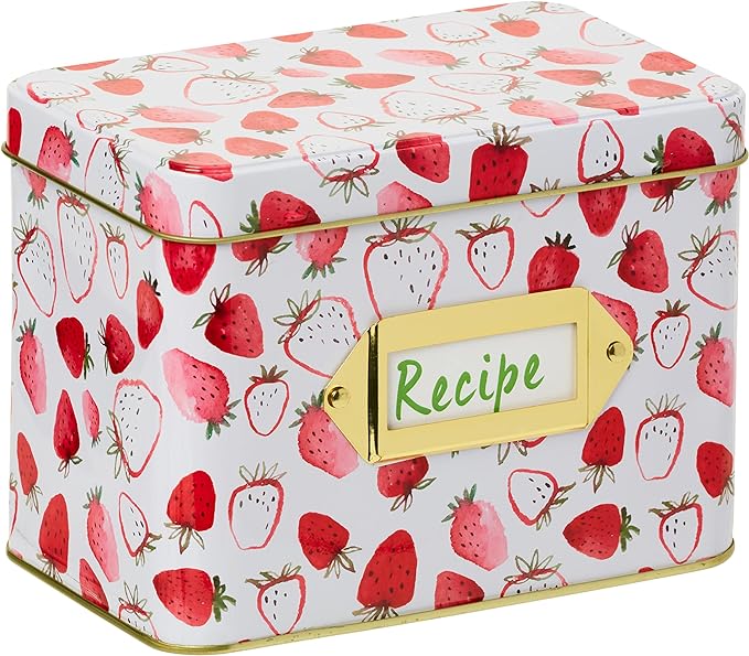 Strawberry Fields Recipe Box