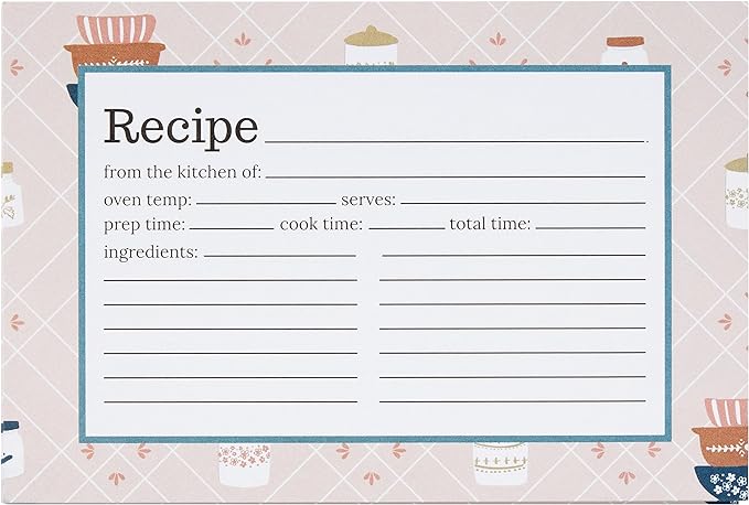 Lily & Val Vintage Bakeware Recipe Cards