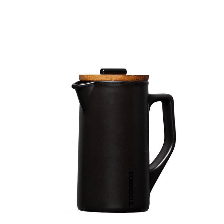 Ceramic French Press, Matte Black